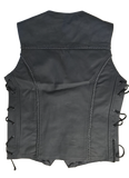 Ladies Leather Waistcoat