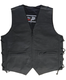 Mens Leather Waistcoat