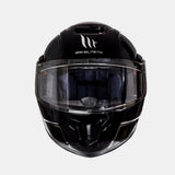 MT Atom SV Flip-Up Motorcycle Helmet Gloss Black