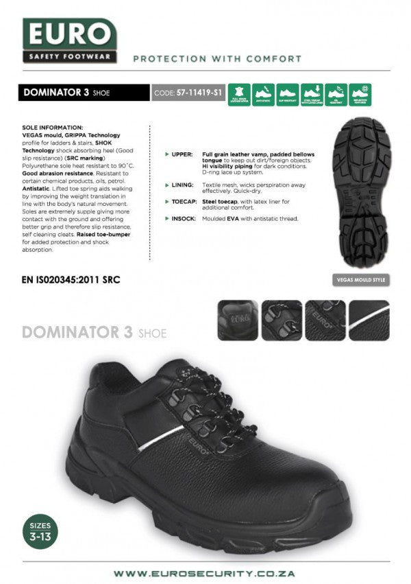 Euro Dominator Safety Shoe – marcOnline