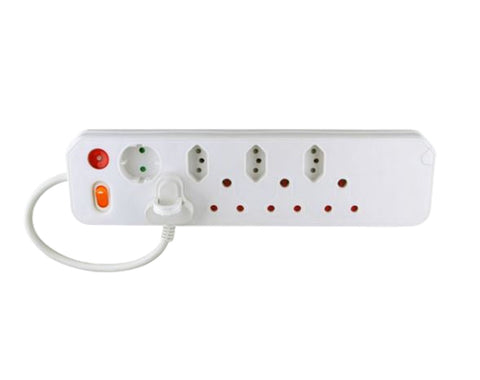 Electricmate 8-Way Multiplug with Overload Protection