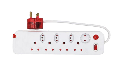 Electricmate 8-Way Power Board with High Level Surge Protection