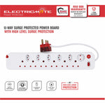 Electricmate 12-Way Power Board with High Level Surge Protection