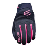 Five Globe Evo Motorcycle Gloves for Women Black Pink