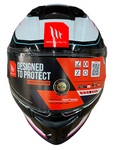 MT Stinger 2 Mint Motorcycle Helmet Pink