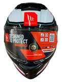 MT Stinger 2 Mint Motorcycle Helmet Pink