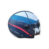 MT Street S Tino Blue Motorcycle Helmet