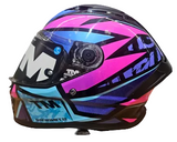 MT Stinger 2 Rush Pink helmet