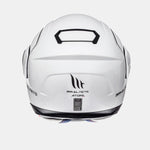 MT Atom SV Flip-Up Motorcycle Helmet Gloss Pearl White