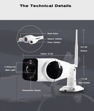Intelligent Waterproof 180° Panoramic Bullet HD Camera