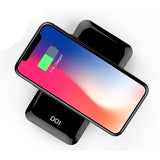 USB Power Bank 8000mAh with Wireless Charging