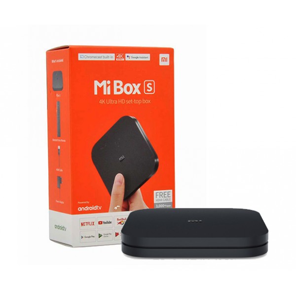Media Player Xiaomi Mi Box S 4K Android TV Box – marcOnline