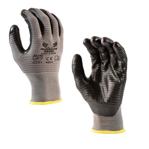 Tuff-E-Nuff Spandex Ribbed Nitrile Gloves