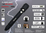 LED Rechargeable Flashlight with Arc Lighter